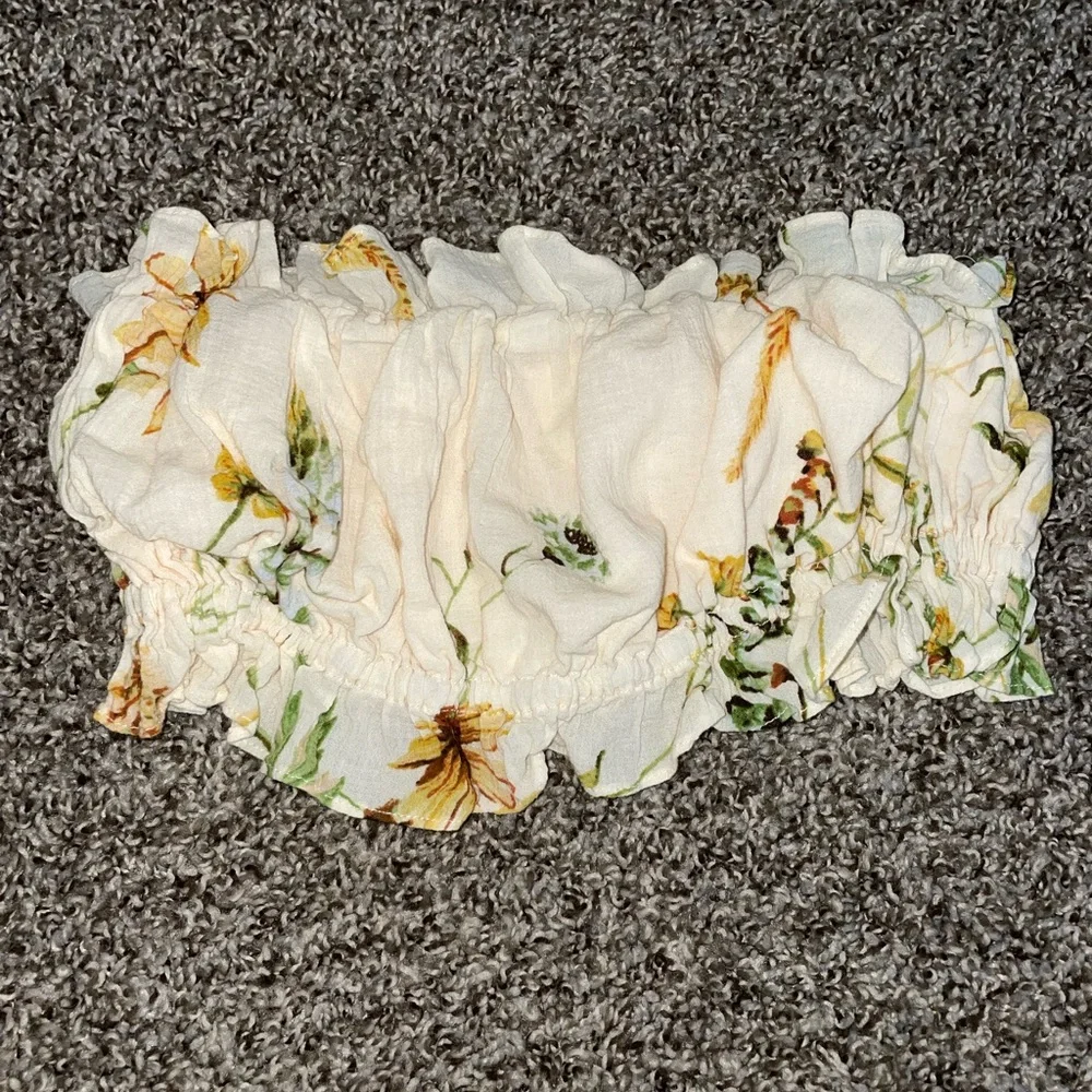 H&M Floral Tube Top & Long Skirt Set - Picture 5 of 6